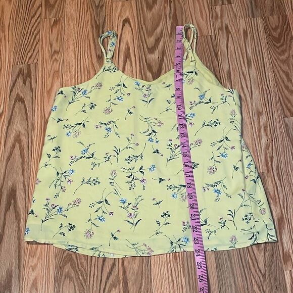 Premise Cami, Yellow with blue ditsy flowers, Small - Picture 5 of 6